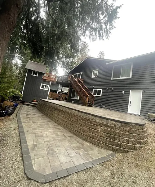 Retaining Walls & Patios in Shoreline 
